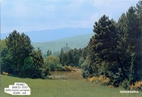 Veduta del Castello di Poppi dal Parco